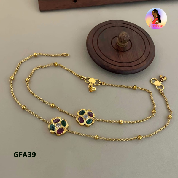 Dindigul traditional imitation anklet jewellery
