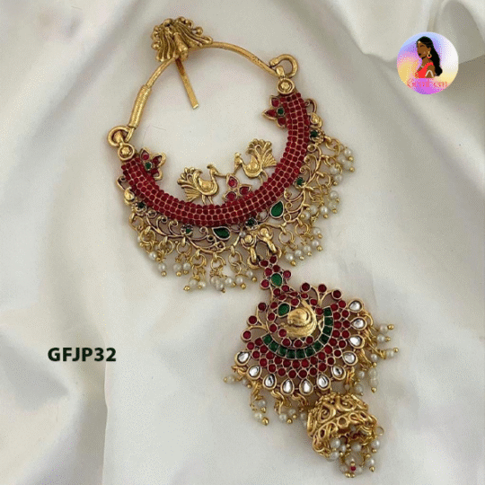 Peacock motif Jada Pilla