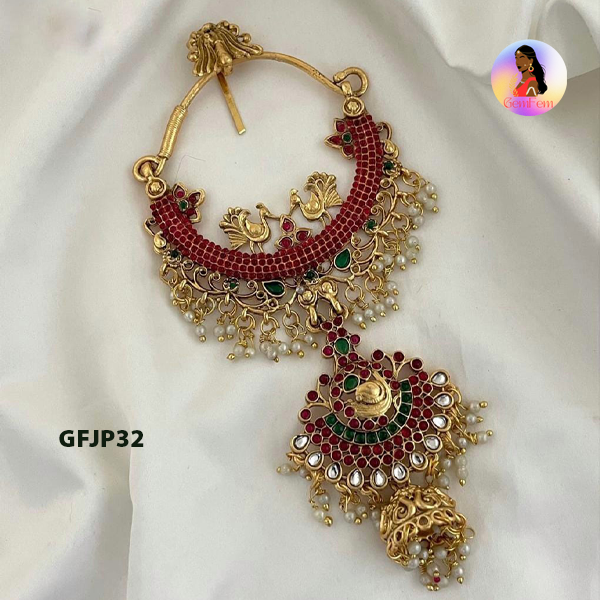 Peacock motif Jada Pilla