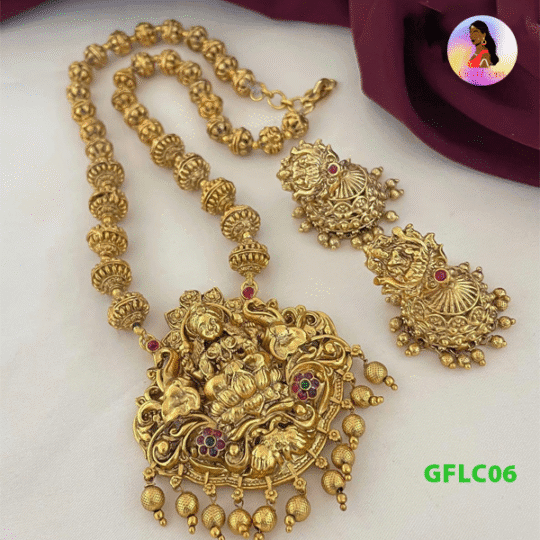 Temple jewelry long chain