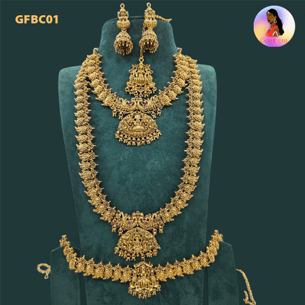 Temple Bridal Haram Set