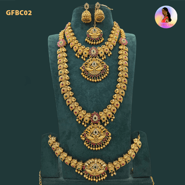 premium bridal jewellery set