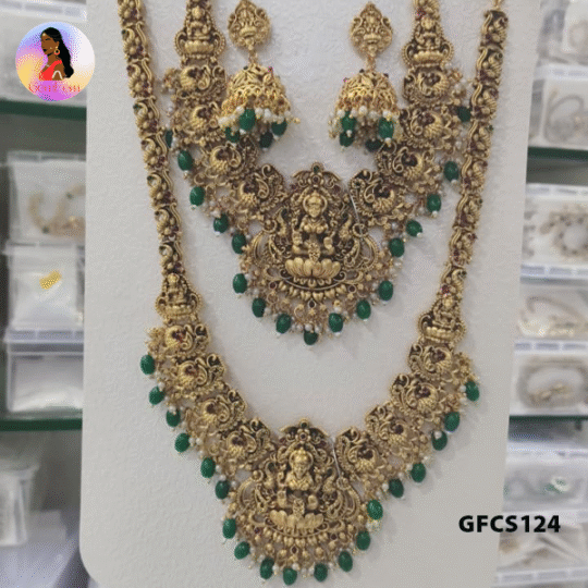 Polki combo jewelry