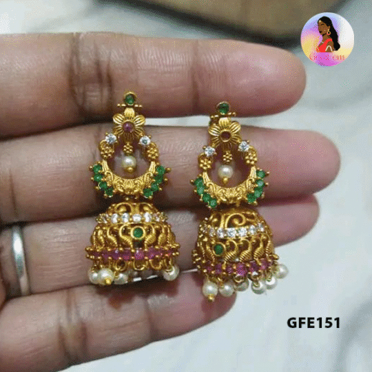 Elegant Ethnic Jhumkas
