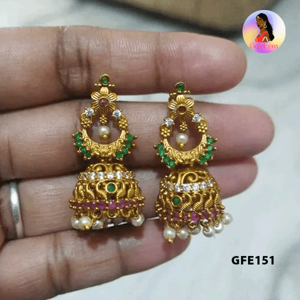 Elegant Ethnic Jhumkas