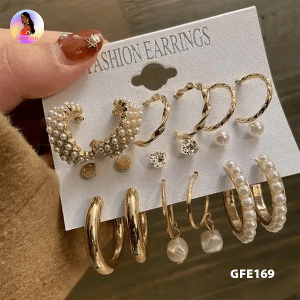 Drop earrings