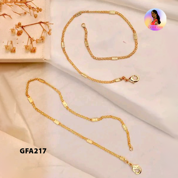 Layered Anklets
