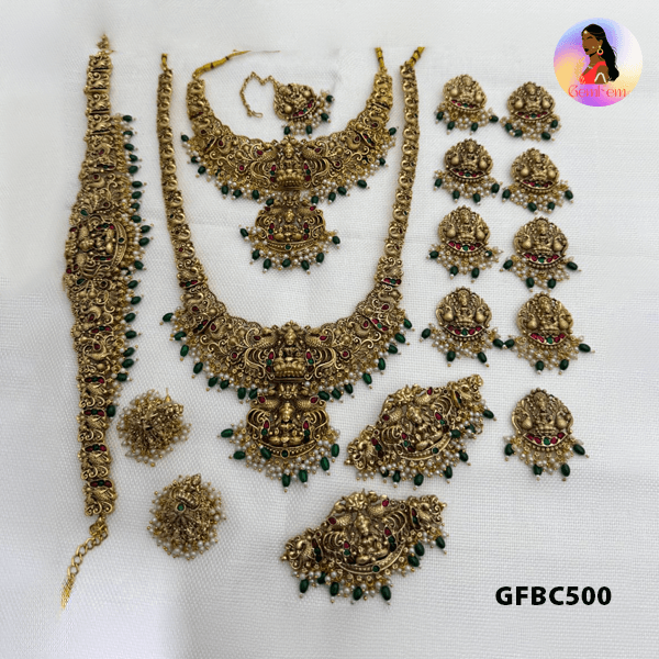 Layered Bridal Necklace Set