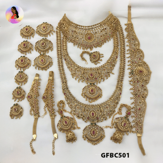 Bridal Long Haaram Set