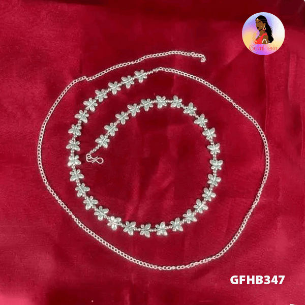 Silver Trending Oxidised Kamarband