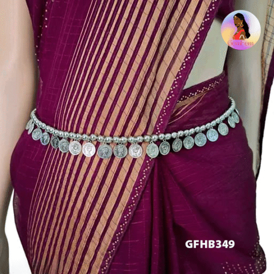 oxidised waist belt