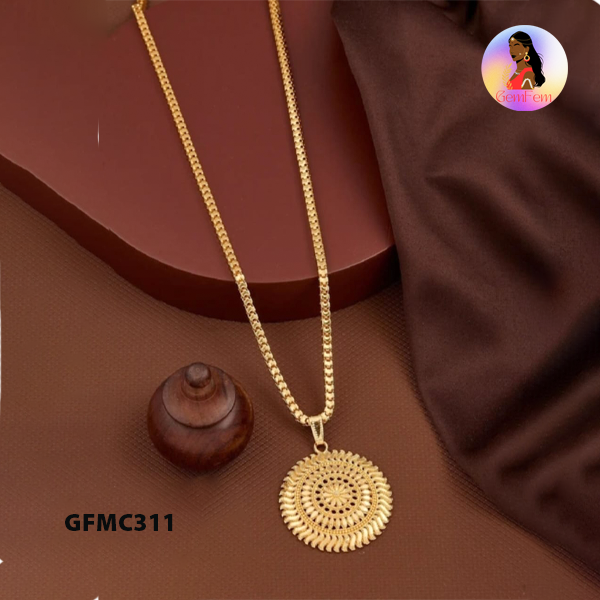 Elegant long dollar chain