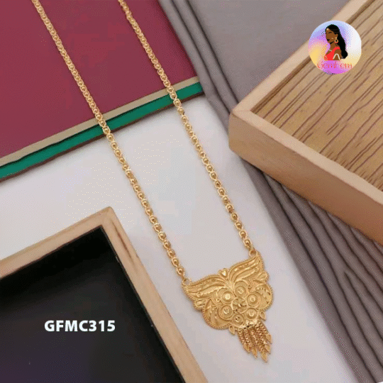 Gold Covering Dollar Chain