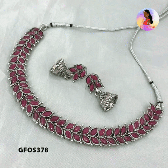 Oxidised Choker For Party Wear
