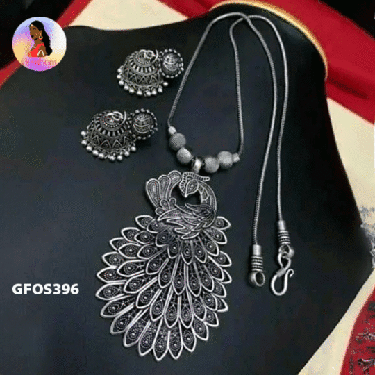 Boho Oxidised Set