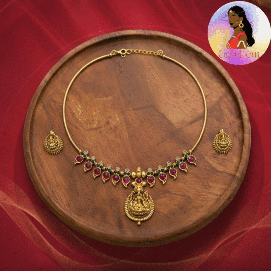 Kundan choker necklace