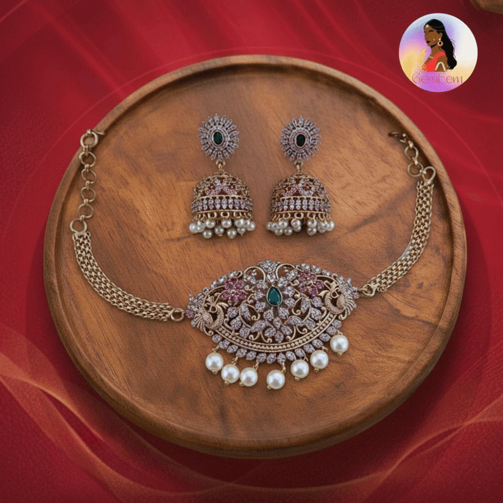 Wedding choker necklace