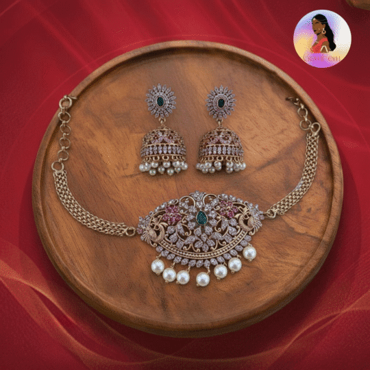 Wedding choker necklace