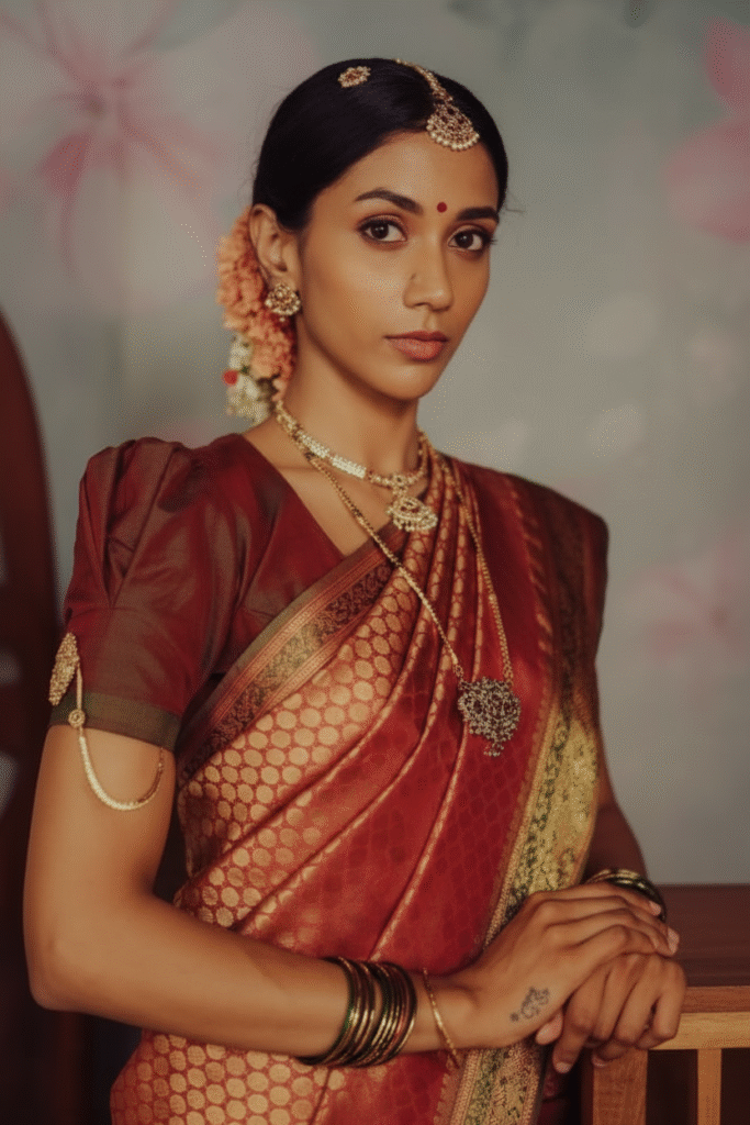 Retro Tamil Bridal Jewellery