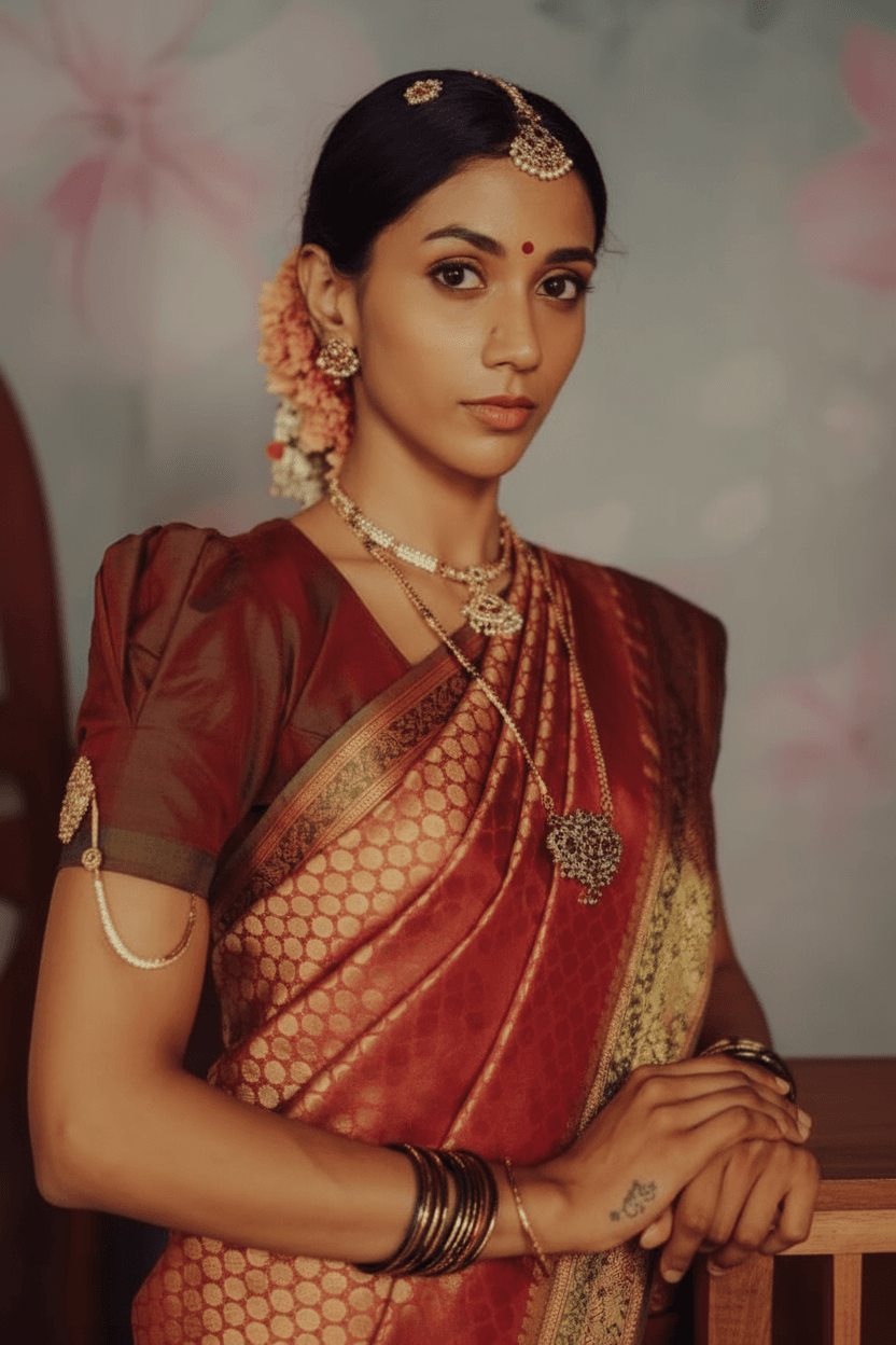 Retro Tamil Bridal Jewellery