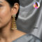 layer jhumka earrings for women