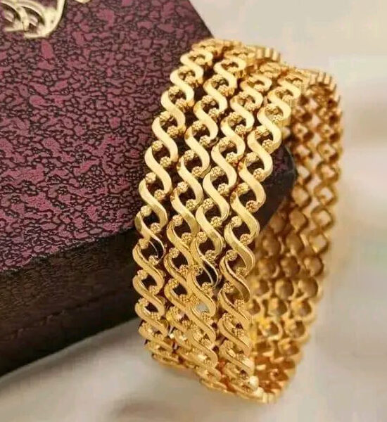 Gold look bangles online