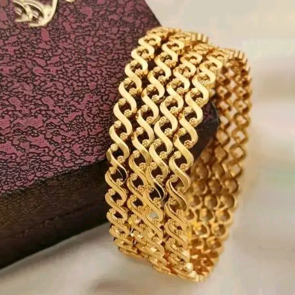 Gold look bangles online