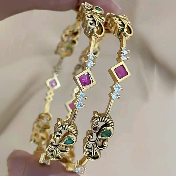 peacock bangles set