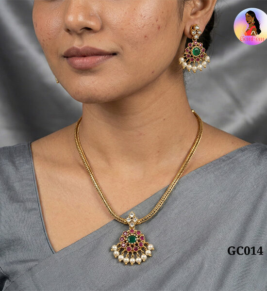 simple choker set for women