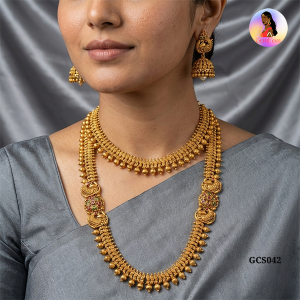 bridal combo jewellery set