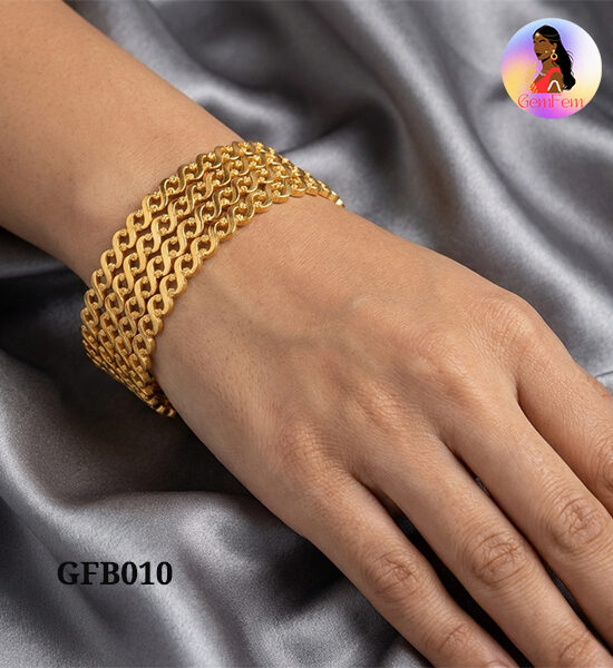 Gold look bangles online