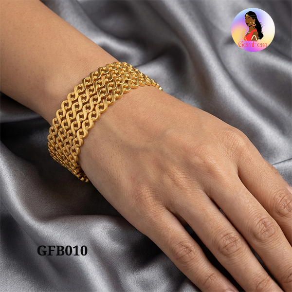 Gold look bangles online