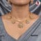 AD Choker Set Under 400 with Premium American Diamond Design