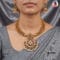 Traditional Kanti Necklace Set with Matching Earrings