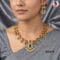 Traditional Kerala Palakka Necklace with Matching Earrings