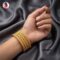 Lakshmi Coin Bangles for Women with Temple Design