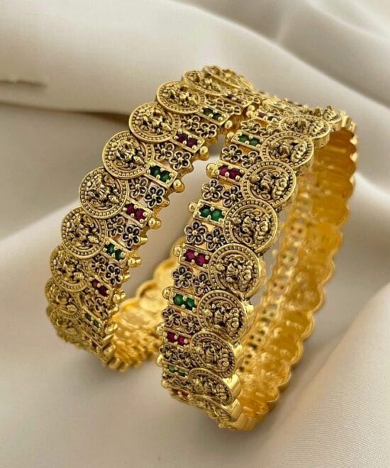 Temple Lakshmi Bangles for Women