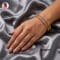 Micro Plated Bangles for Women with Premium Gold Finish