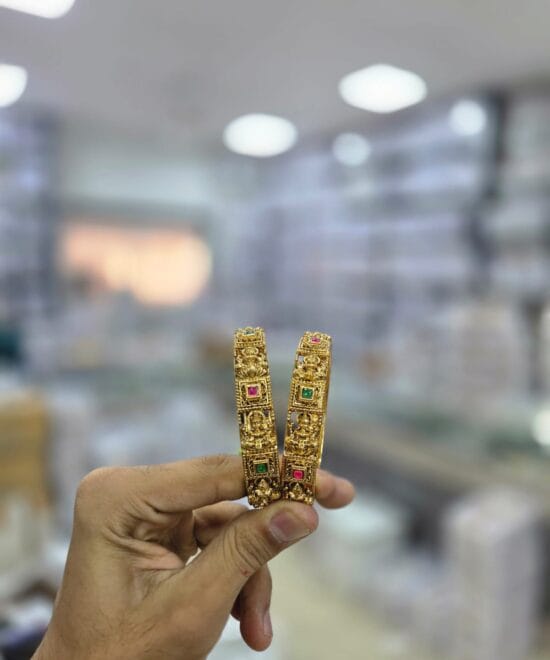Temple Lakshmi Bangles for Women