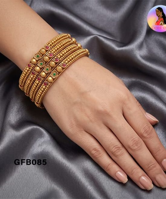 Temple Lakshmi Bangles for Women