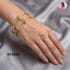 Lotus AD Bangles for Women with Sparkling American Diamond Stones
