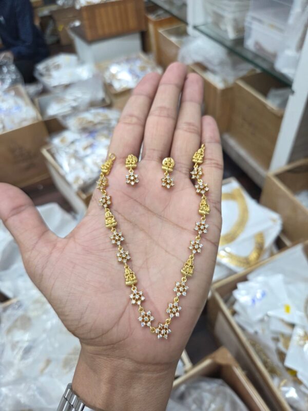 Temple Lakshmi AD Choker