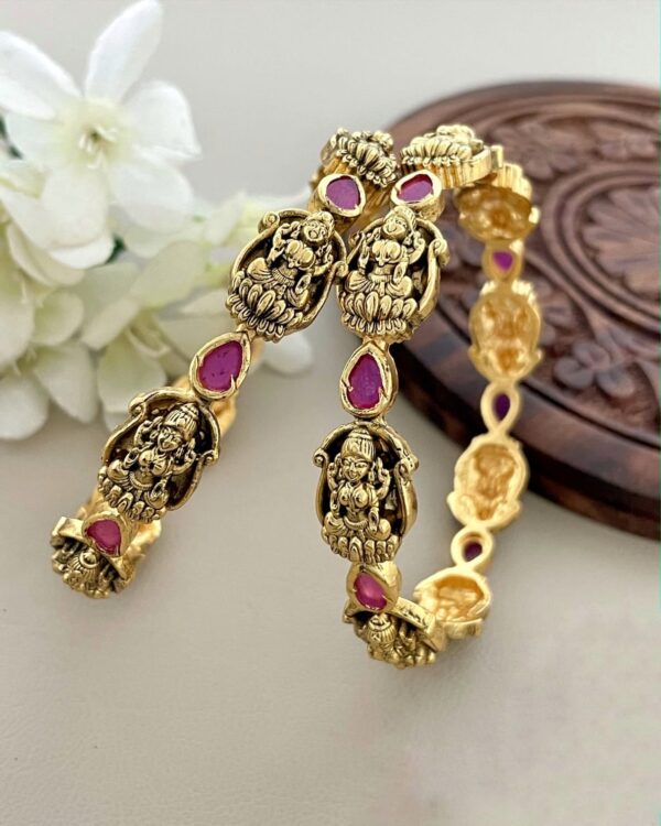 Temple Lakshmi Bangles for Women