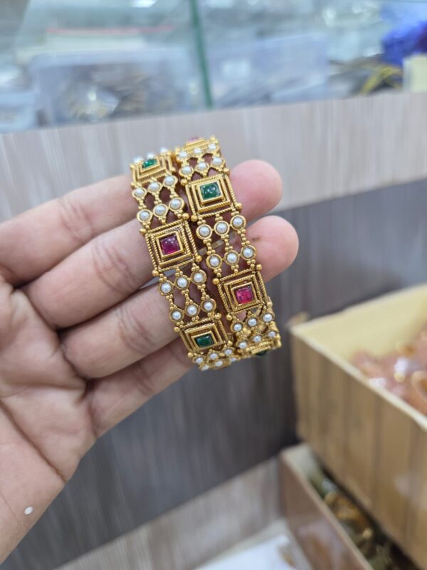 Temple Lakshmi Bangles for Women
