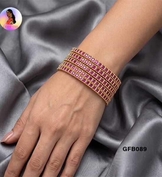 Ruby AD Bangles for Women