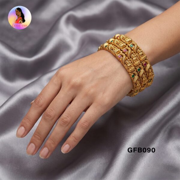 Temple Lakshmi Bangles for Women