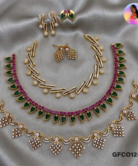 American Diamond Wedding Jewellery