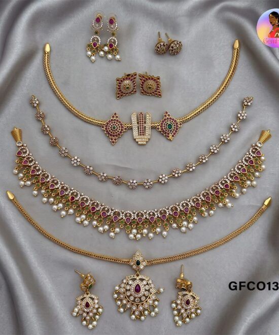 Statement AD Jewellery Combo