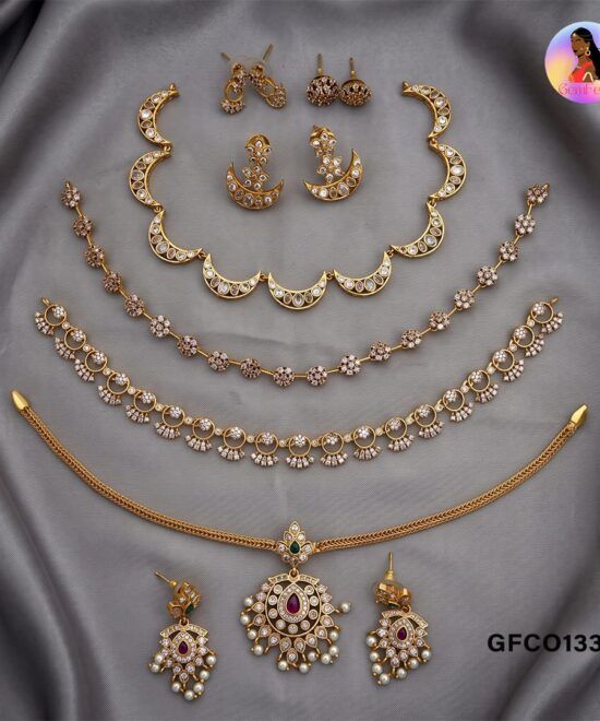 Trending AD Jewellery Combo