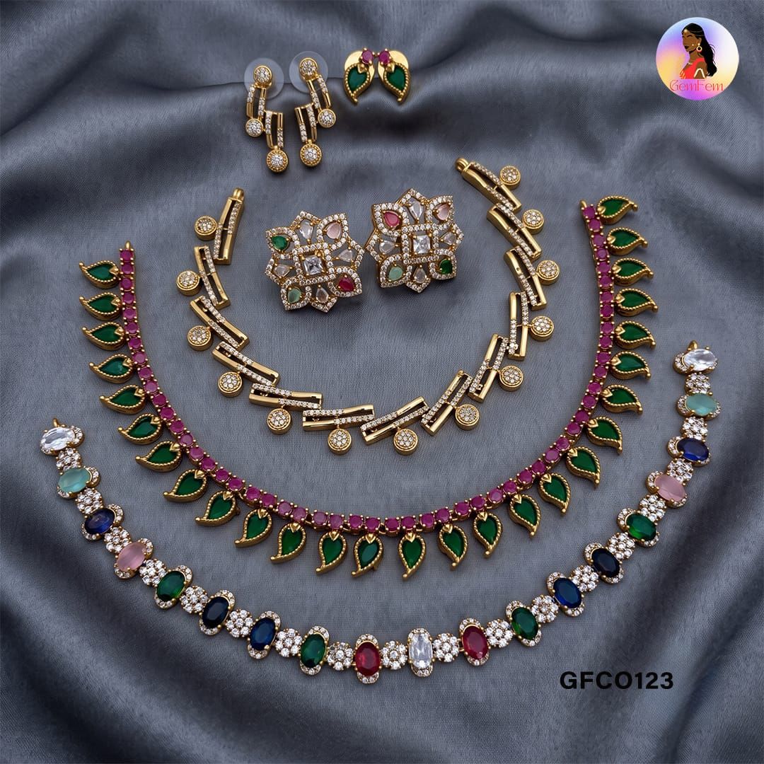 AD Bridal Jewellery Combo